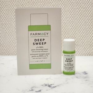 Farmacy Deep Sweep 2% BHA Pore Cleaning Toner Mini Travel Size .34 Oz